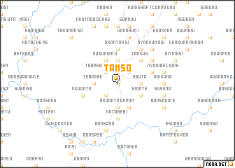 map of Tamso
