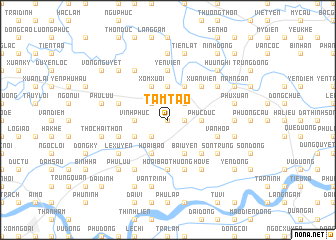 map of Tam Tảo