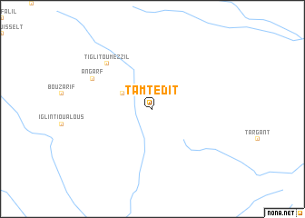 map of Tamtedit