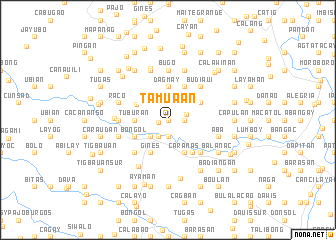 map of Tamua-an