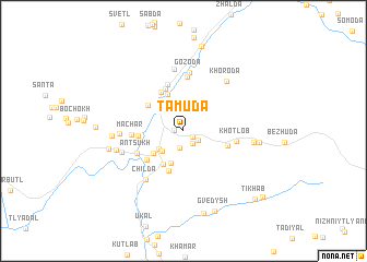 map of Tamuda