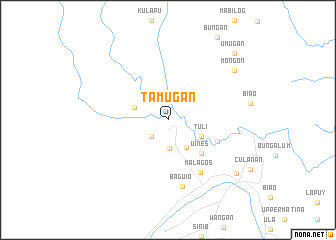 map of Tamugan