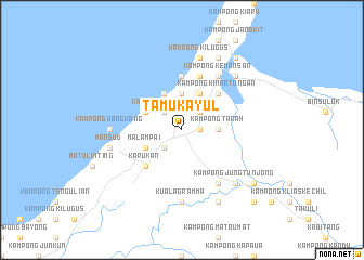 map of Tamu Kayul