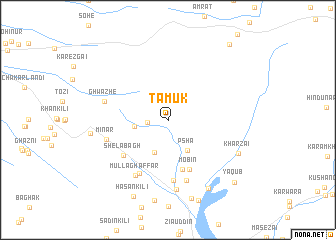 map of Tamūk