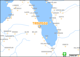map of Tamunggu