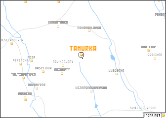 map of (( Tamurka ))
