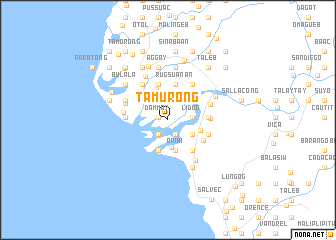 map of Tamurong