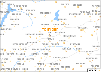 map of Tamyang