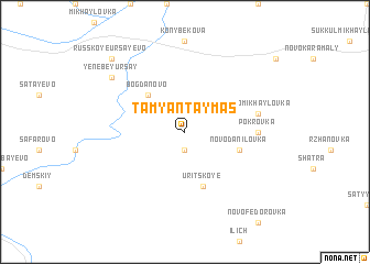 map of Tam\