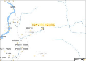 map of Tamyinchaung