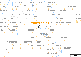 map of Tamzerdirt