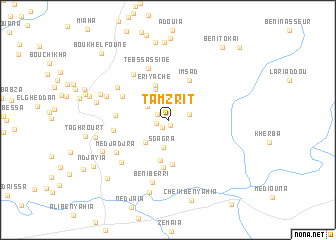 map of Tamzrit