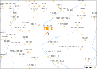 map of Tamz