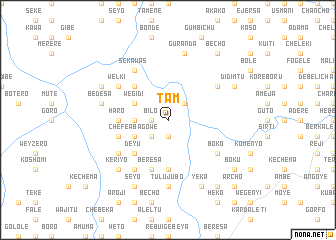 map of Tam