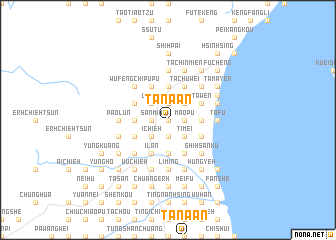map of Ta-na-an