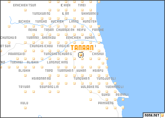 map of Ta-na-an