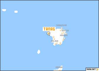 map of Tanag