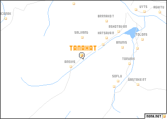 map of Tʼanahat