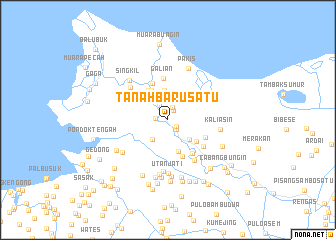 map of Tanahbaru Satu