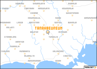 map of Tanahbeureum