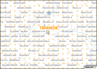 map of Tanahena