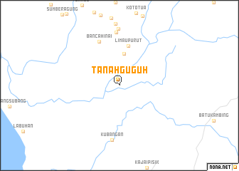 map of Tanahguguh