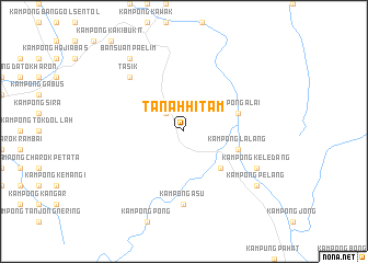 map of Tanah Hitam