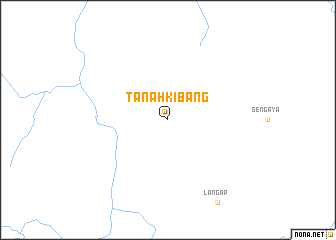 map of Tanahkibang