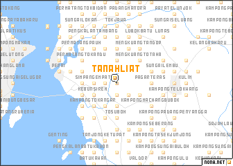 map of Tanah Liat