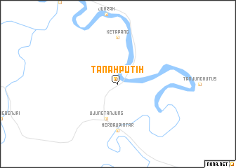 map of Tanahputih