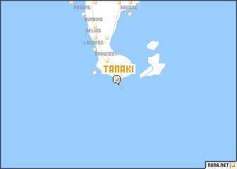 map of Tanaki