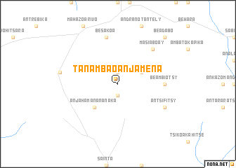 map of Tanambao-Anjamena