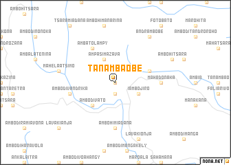 map of Tanambaobe