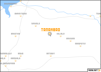 map of Tanambao