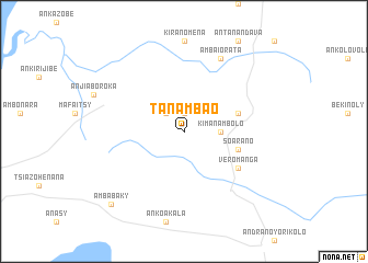 map of Tanambao