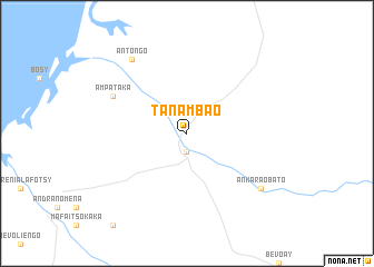 map of Tanambao