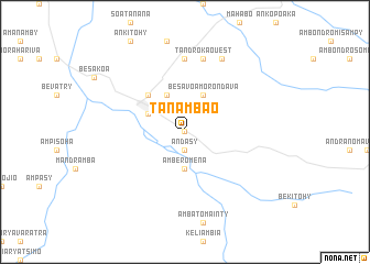 map of Tanambao