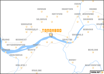 map of Tanambao