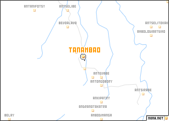 map of Tanambao