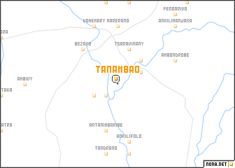 map of Tanambao