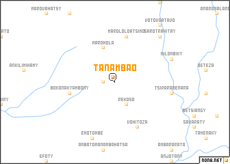 map of Tanambao