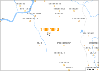 map of Tanambao