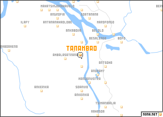 map of Tanambao