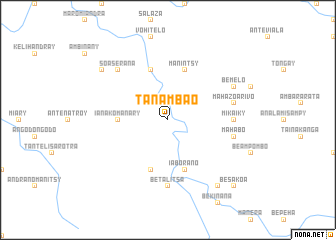 map of Tanambao