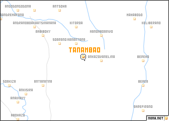 map of Tanambao