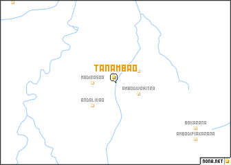 map of Tanambao