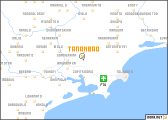 map of Tanambao