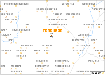 map of Tanambao