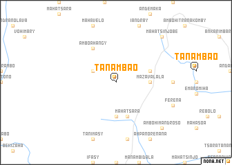 map of Tanambao