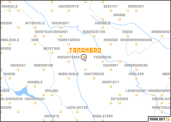 map of Tanambao